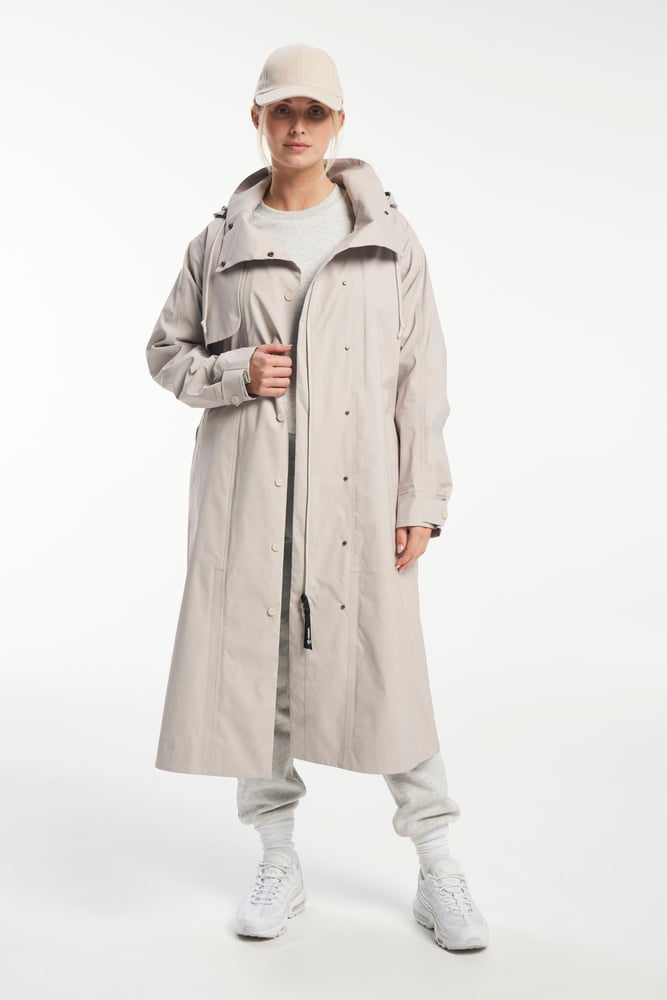 新品タグ付☆ TOGA ACTIVE ×  trench coat Trench Nouveau Women | Black | Tenson