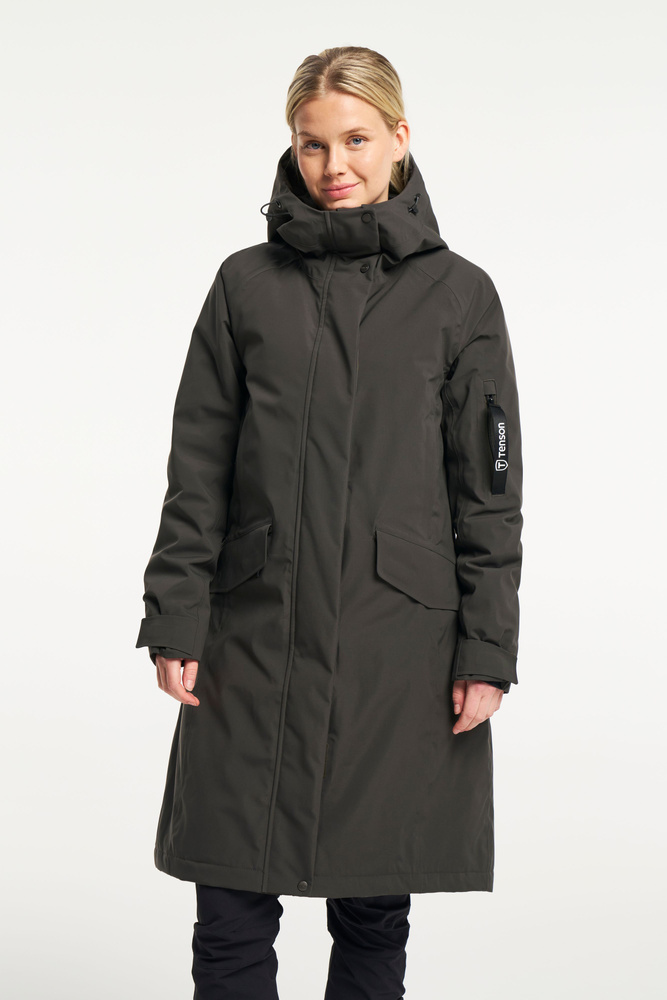   ブラック ダウンジャケット　BRONTE PARKA AN1030JA_BLACK_1_160412_grande