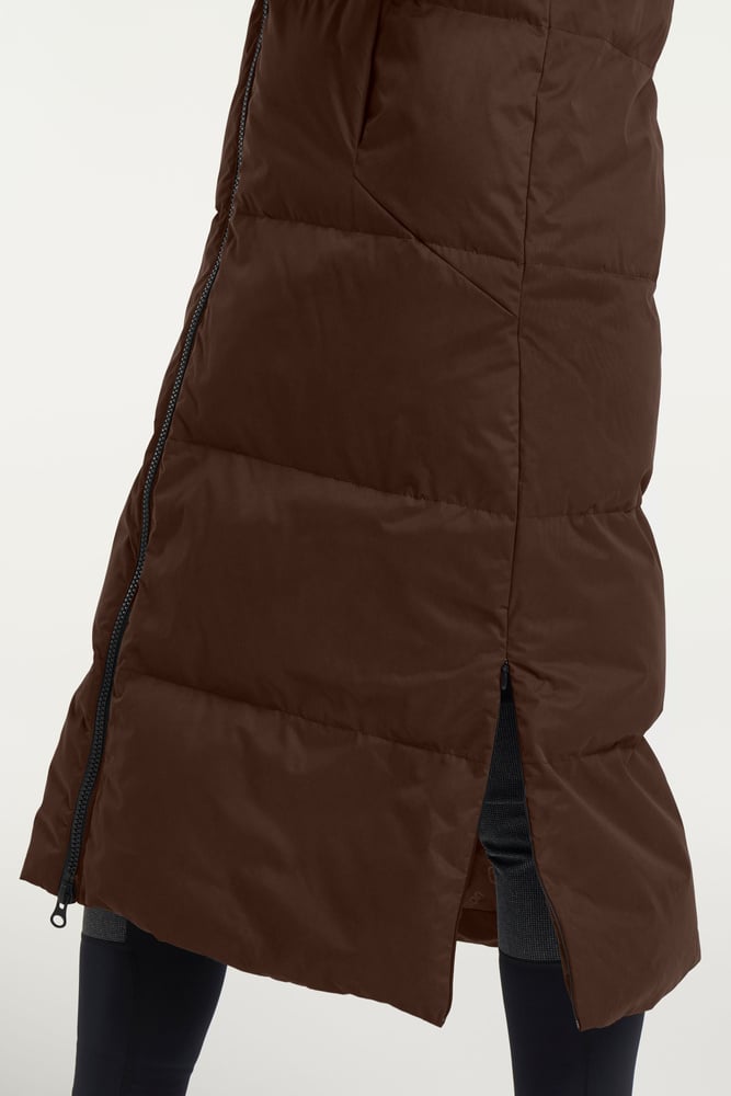 Shanna 2.0 Down Coat Women | Dark Brown | Tenson