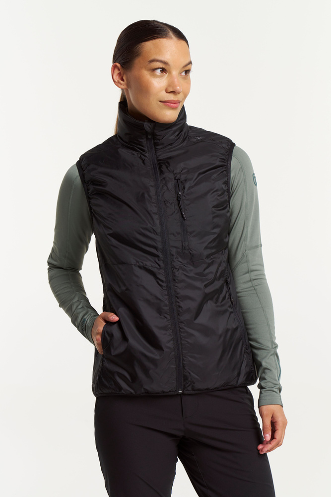 TXlite Core Puffer Vest Women | Black | Tenson