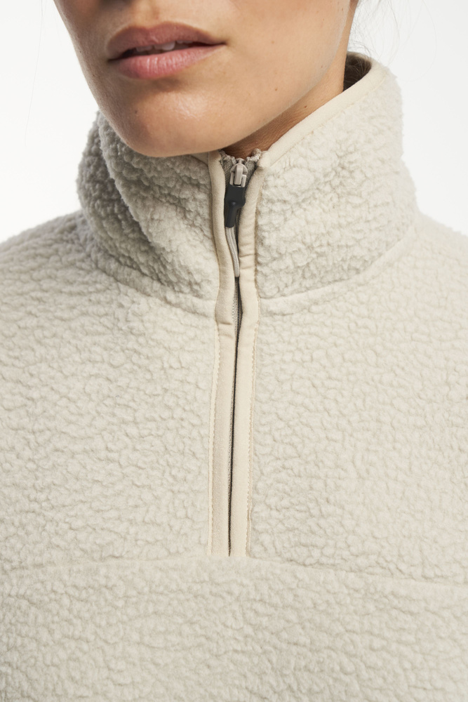 Yoke Half Zip Women | Sand | Tenson