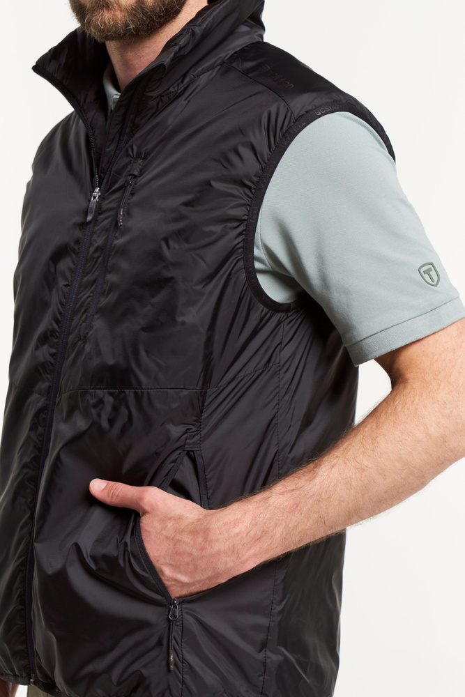 TXlite Core Puffer Vest Men | Black | Tenson