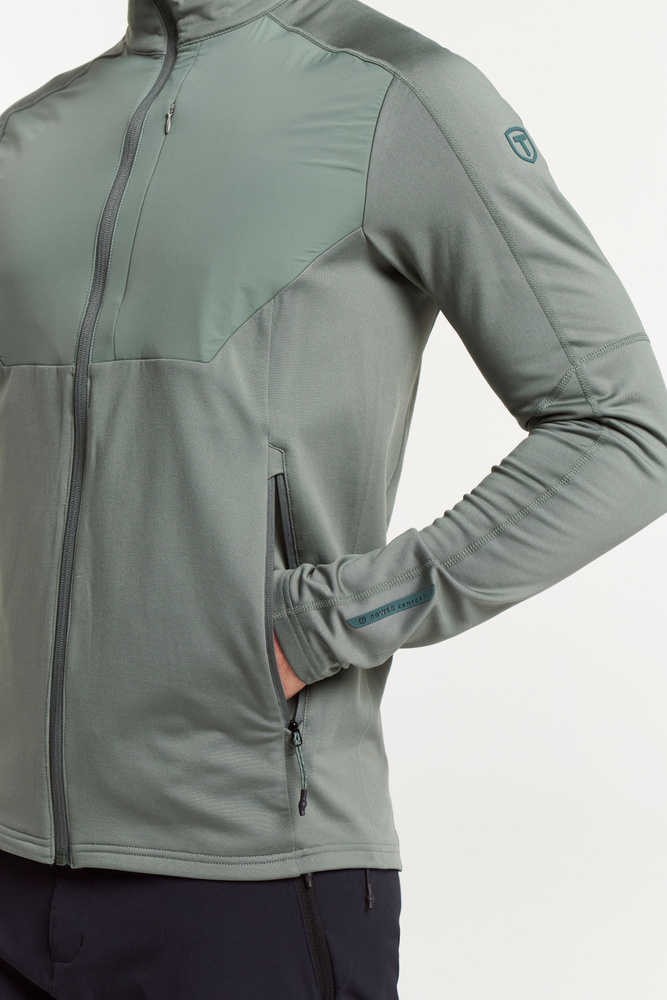 【AAKE】BIG POCKET WIND JP W Heather Block Full-Zip Wind Jacket – Golf Team Products