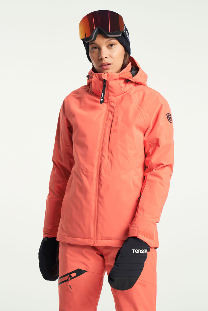 Core Ski Jacket Women | Fluorescent Coral | Tenson