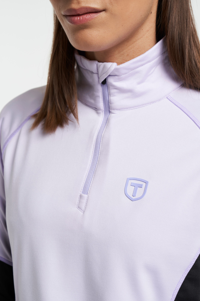 Baselayer Half Zip Women | Light Purple | Tenson