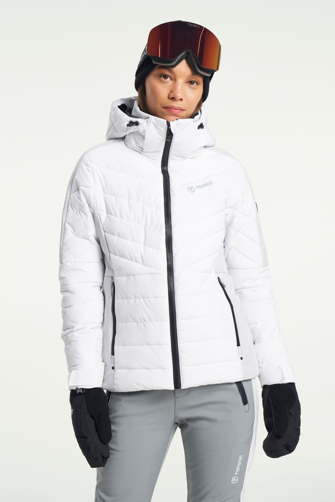 Grace Ski Jacket Woman | White | Tenson